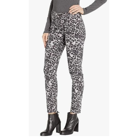 AG Adriano Goldschmied Prima Ankle Cigarette Leopard Stretch Jeans 31R $188 NWOT - Picture 2 of 14